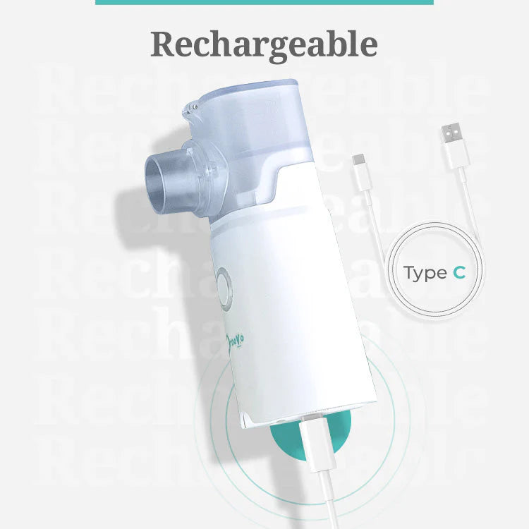 Rechargeable Portable Mesh Nebulizer - Efficient Respiratory Relief Anywhere, Anytime